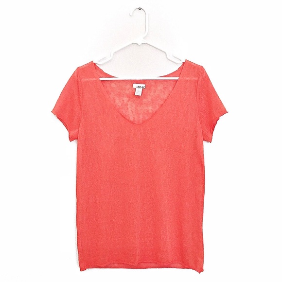Nordstrom Abound Slub Knit Short Sleeve Top - Picture 1 of 4